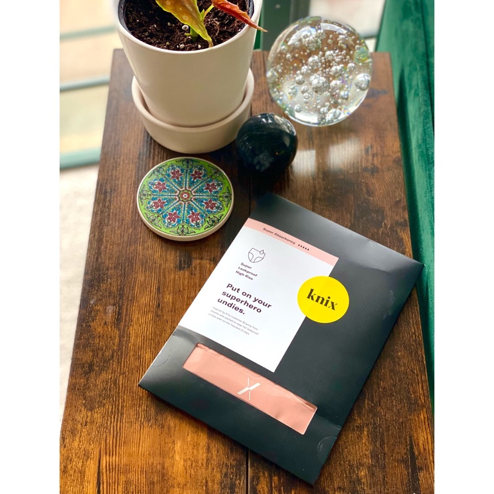 knix super absorbency high-rise period panties